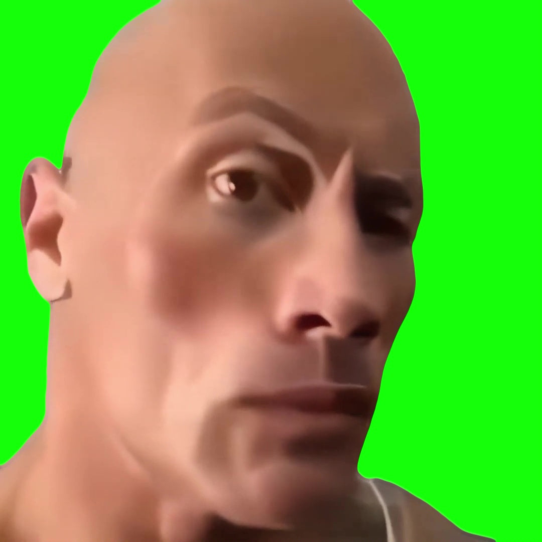 The Rock Eyebrow raise meme template on Make a GIF