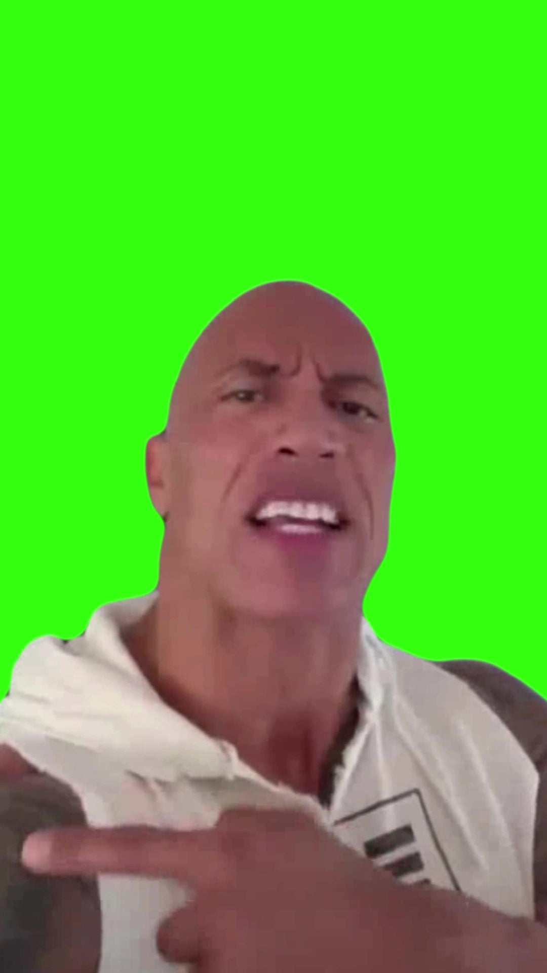 The rock eyebrow meme in fortnite 
