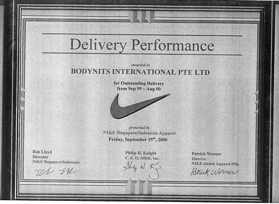 nike international delivery