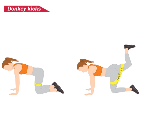 donkey kick fruscle