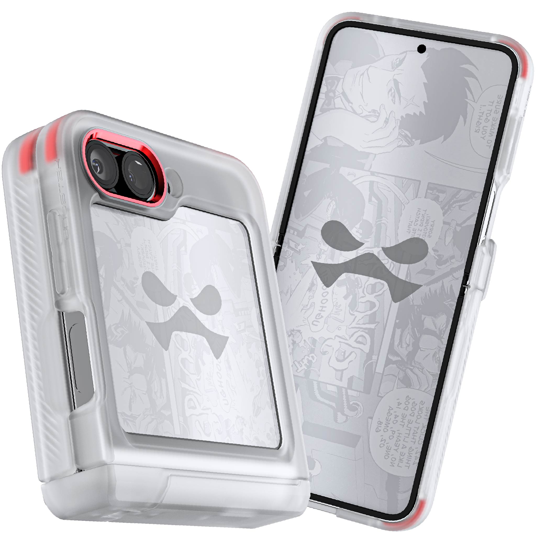 Galaxy Flip 6 Protective Clear Shockproof Case — COVERT