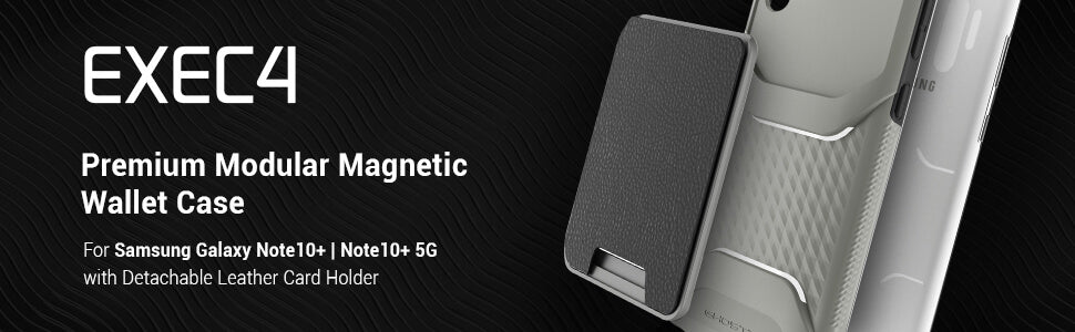 Galaxy Note 10 Plus Magnetic Wallet Case