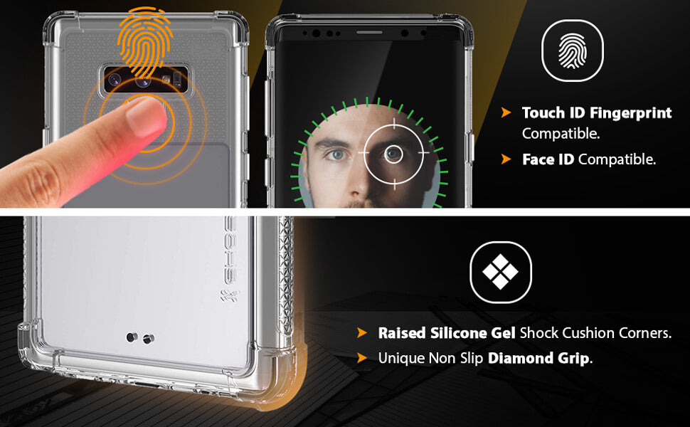 Galaxy Note 9 Clear Protective Phone Case