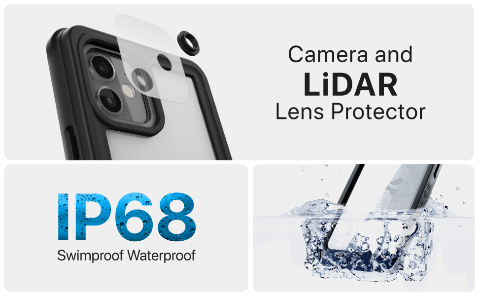 Waterproof iPhone 12 Pro Case