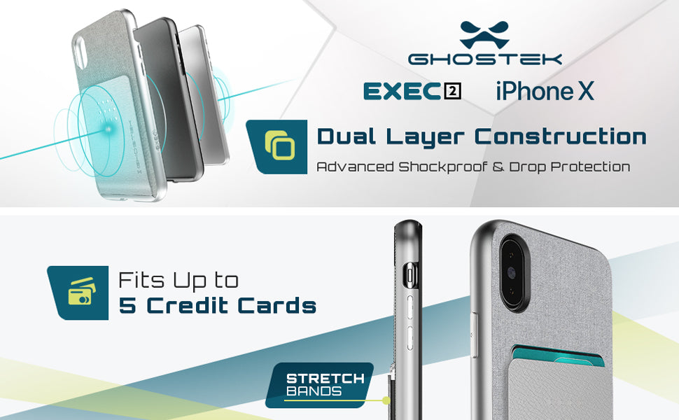 iPhone X Protective Wallet Phone Case