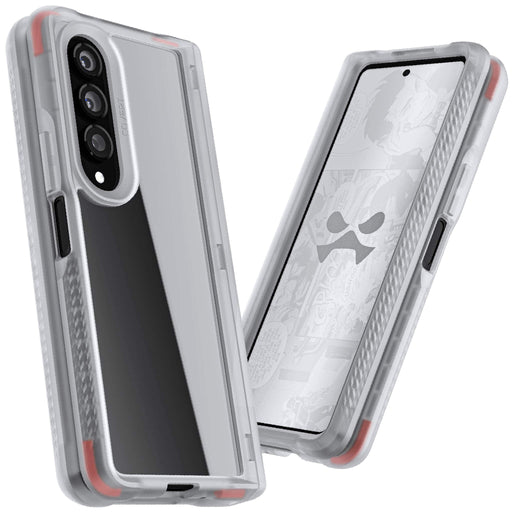 Ghostek Galaxy Flip 5 Protective Clear Aluminum Cases — Atomic Slim Galaxy Z Flip 5 / Prismatic