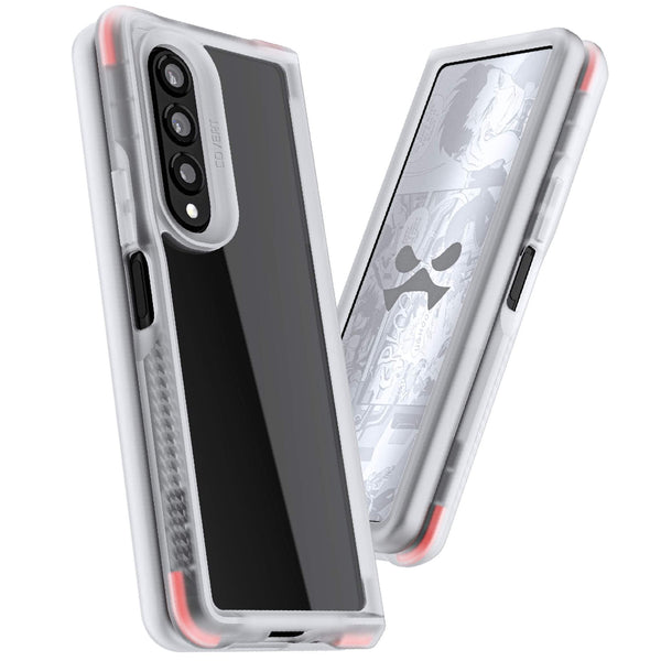 Ghostek Galaxy Flip 5 Protective Clear Aluminum Cases — Atomic Slim Galaxy Z Flip 5 / Black