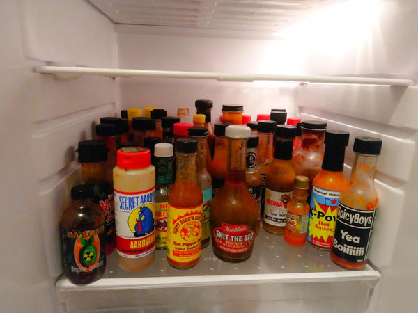 sauce shelf fridge