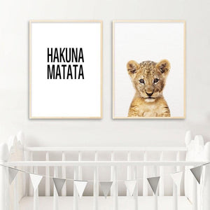 Hakuna Matata Canvas Prints - Oak&Maison