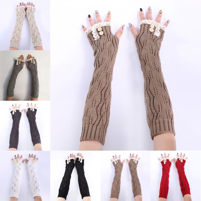 ladies fingerless gloves mittens