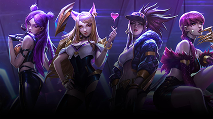 Photo du groupe K/DA