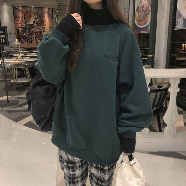  Sweat  Oversize  Fille KoreanxWear