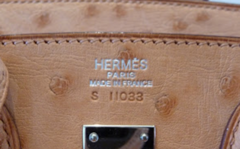 HERMES c.1964 Kelly 28 cm Brown Box Calf Leather Top Handle Purse