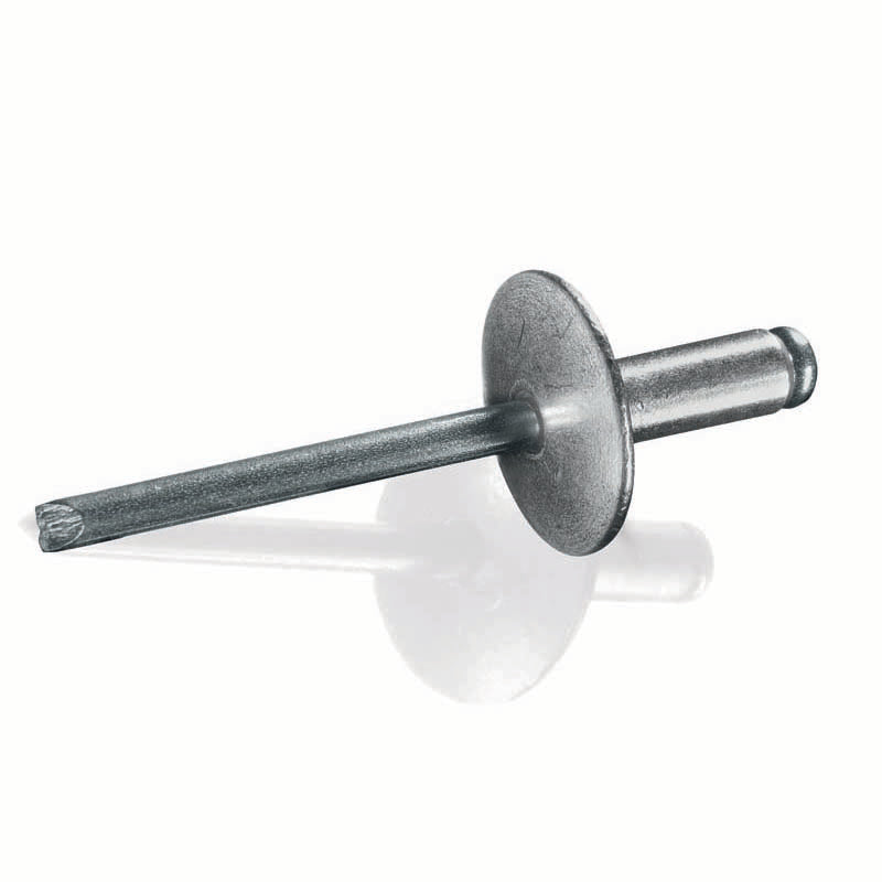 Aluminum/Aluminum 1/8" .126-.187 ABA-43LF Goebel Open End Blind Rivet, 500 Qty