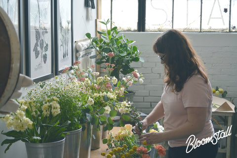 The original Bloom Stall in the Columbia Arts Building.