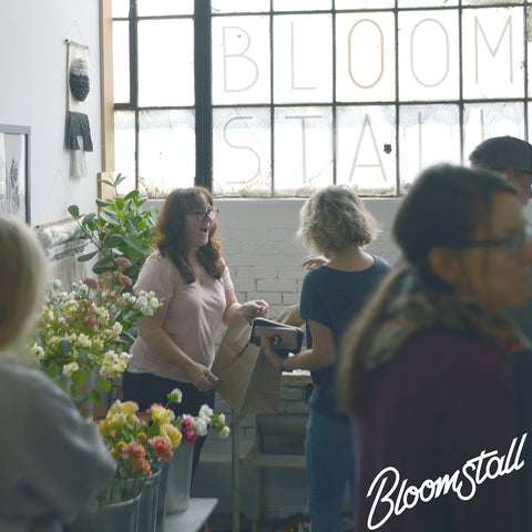 The original Bloomstall inside the Columbia Arts Building.