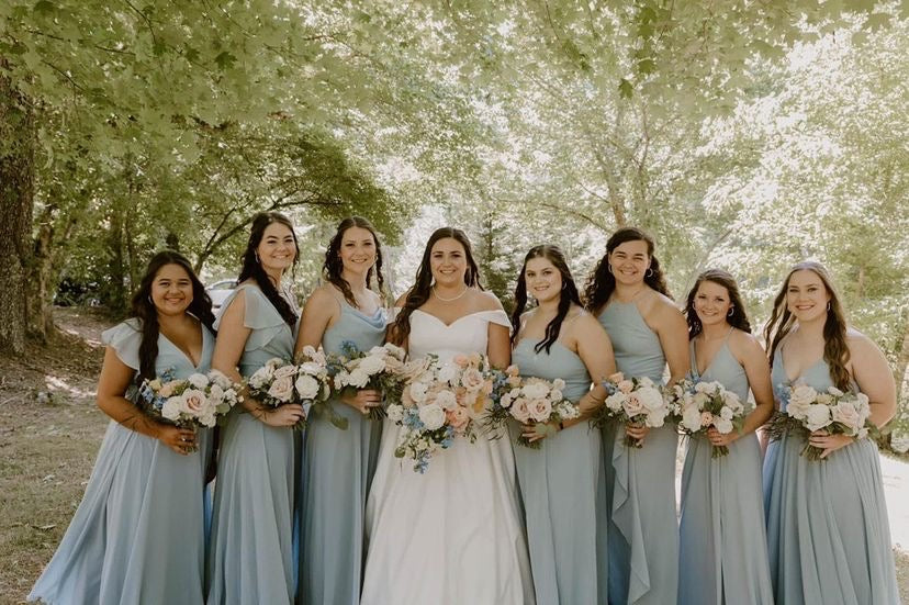 wedding bridal party flowers tennessee