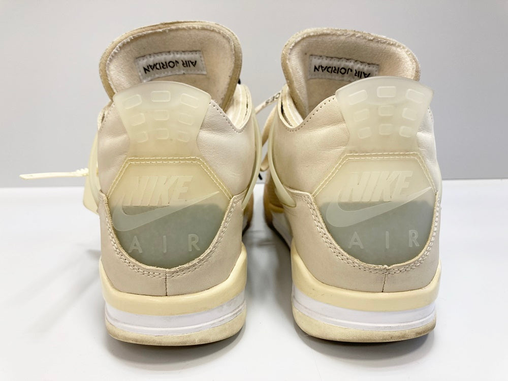 ジョーダン JORDAN NIKE WMNS AIR JORDAN 4 RETRO SP OFF WHITE  SAIL/MUSLIN-WHITE-BLACK ナイキ ウィメンズ エアジョーダン 4 レトロ SP オフホワイト ベージュ系 シューズ  CV9388-100 メンズ靴 スニーカー ベージュ