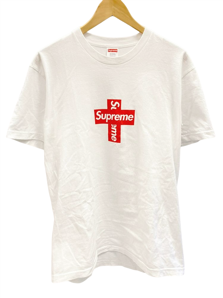 Supreme Cross Box Logo Tee White