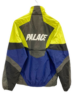 パレス PALACE Palace Skateboards Panelled Shell Jacket Navy ナイロン シェルジャケット  トラックジャケット ネイビー系 イエロー系 ジャケット プリント ネイビー Mサイズ 101MT-1448