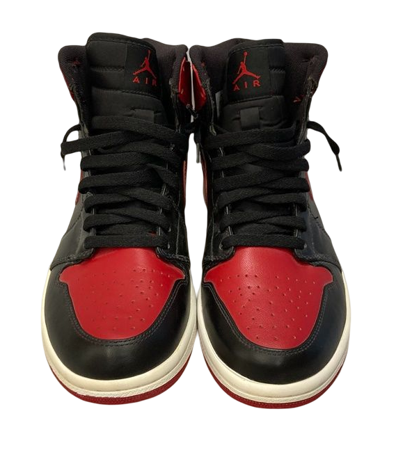 ジョーダン JORDAN NIKE AIR JORDAN 1 RETRO HIGH DMP BULLS BRED ナイキ エアジョーダン 1 レトロ  ハイ ディフェンディング モーメント パック シカゴブルズ ブレッド 332550-061 メンズ靴 スニーカー ブラック 28cm