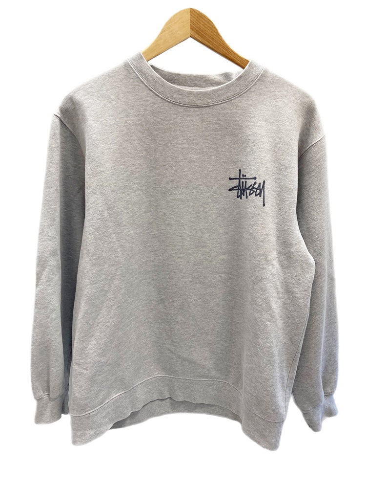 STUSSY ステューシー プリントスウェット XL グリーン系-