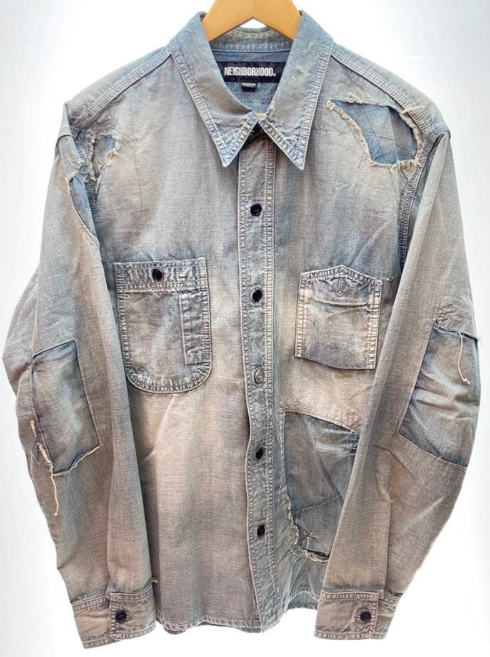 NEIGHBORHOO サベージ CHAMBRAY シャンブレーシャツ | clinvida.com.br