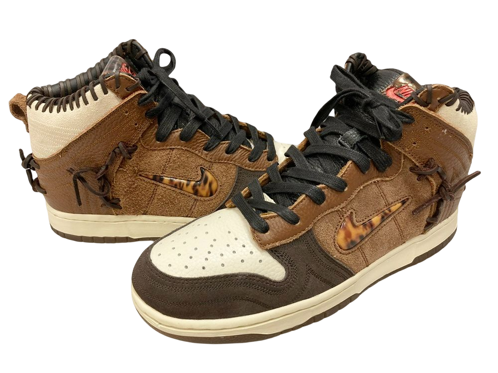 ナイキ NIKE DUNK HI / BDGA BODEGA FAUNA BROWN ダンク ハイ ボデガ ファウナ ブラウン ブラウン系  CZ8125-200 メンズ靴 スニーカー ブラウン 28.5cm 101-shoes966