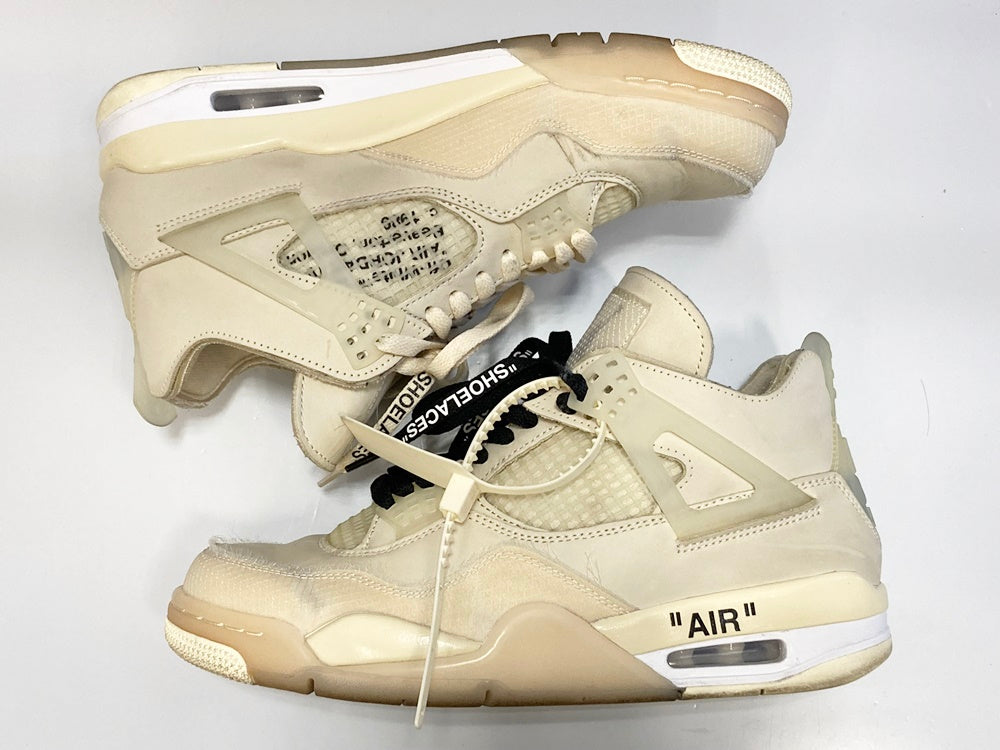 ジョーダン JORDAN NIKE WMNS AIR JORDAN 4 RETRO SP OFF WHITE  SAIL/MUSLIN-WHITE-BLACK ナイキ ウィメンズ エアジョーダン 4 レトロ SP オフホワイト ベージュ系 シューズ  CV9388-100 メンズ靴 スニーカー ベージュ