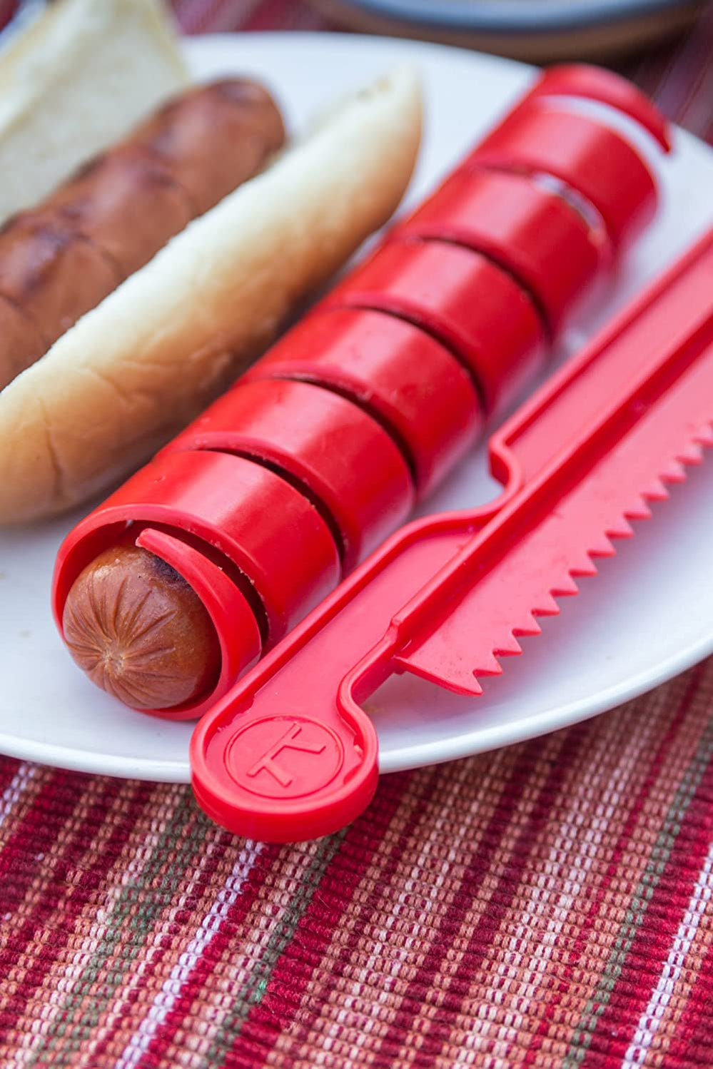hot dog slicer
