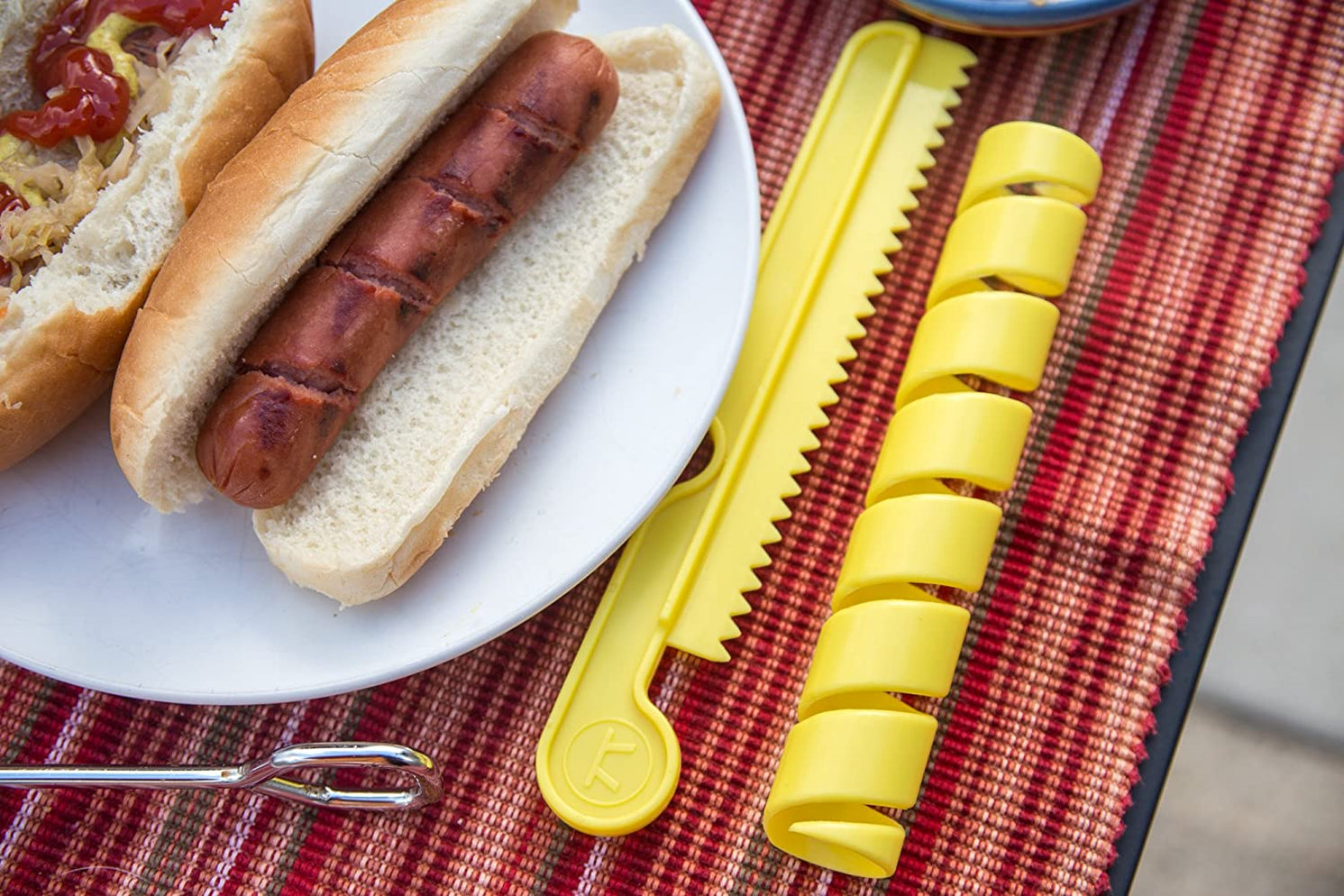 hot dog slicer funny text