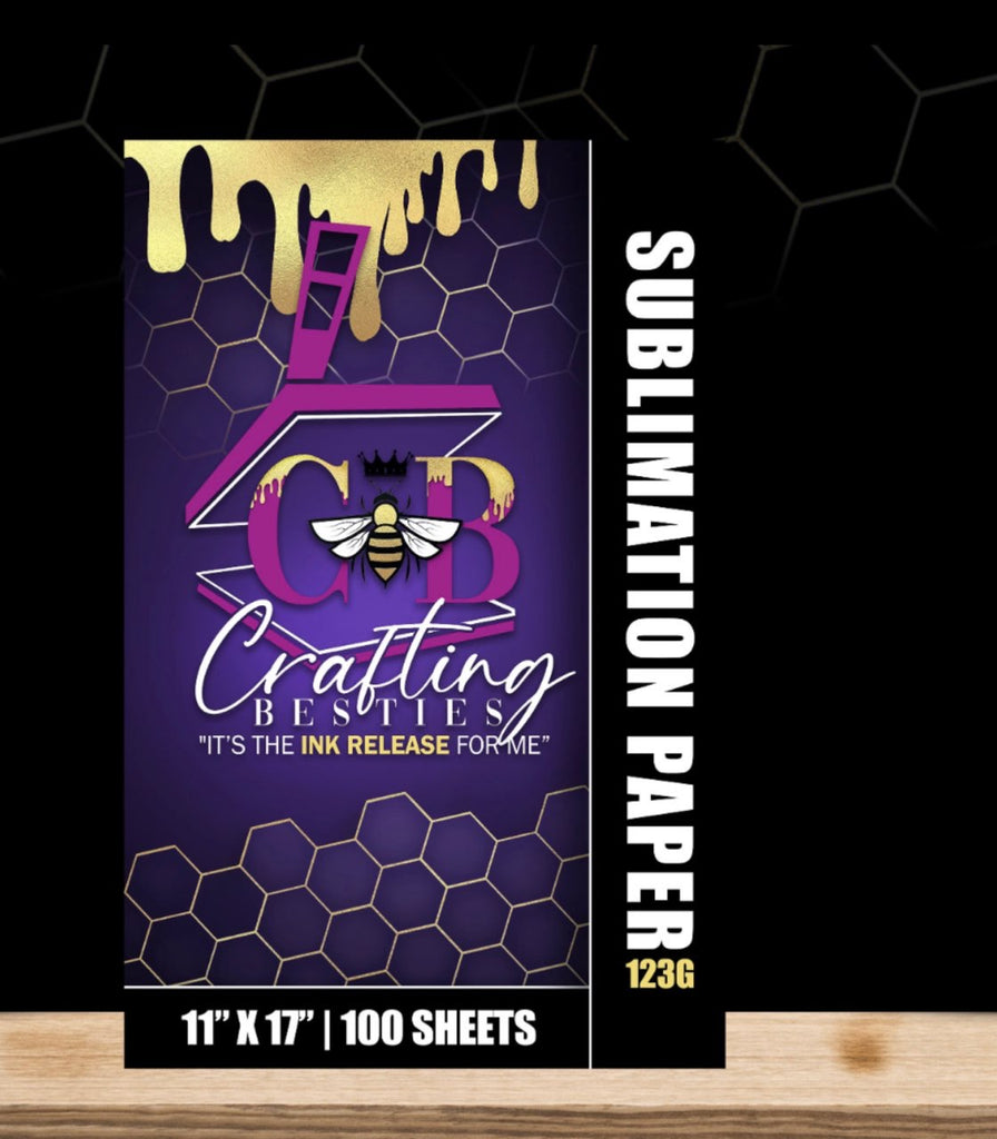 11x17 Crafting Besties Sublimation Paper| ShopWithSashaC