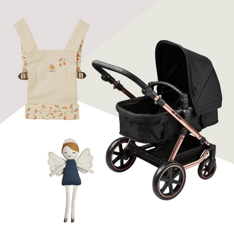 child gift bundle rose gold