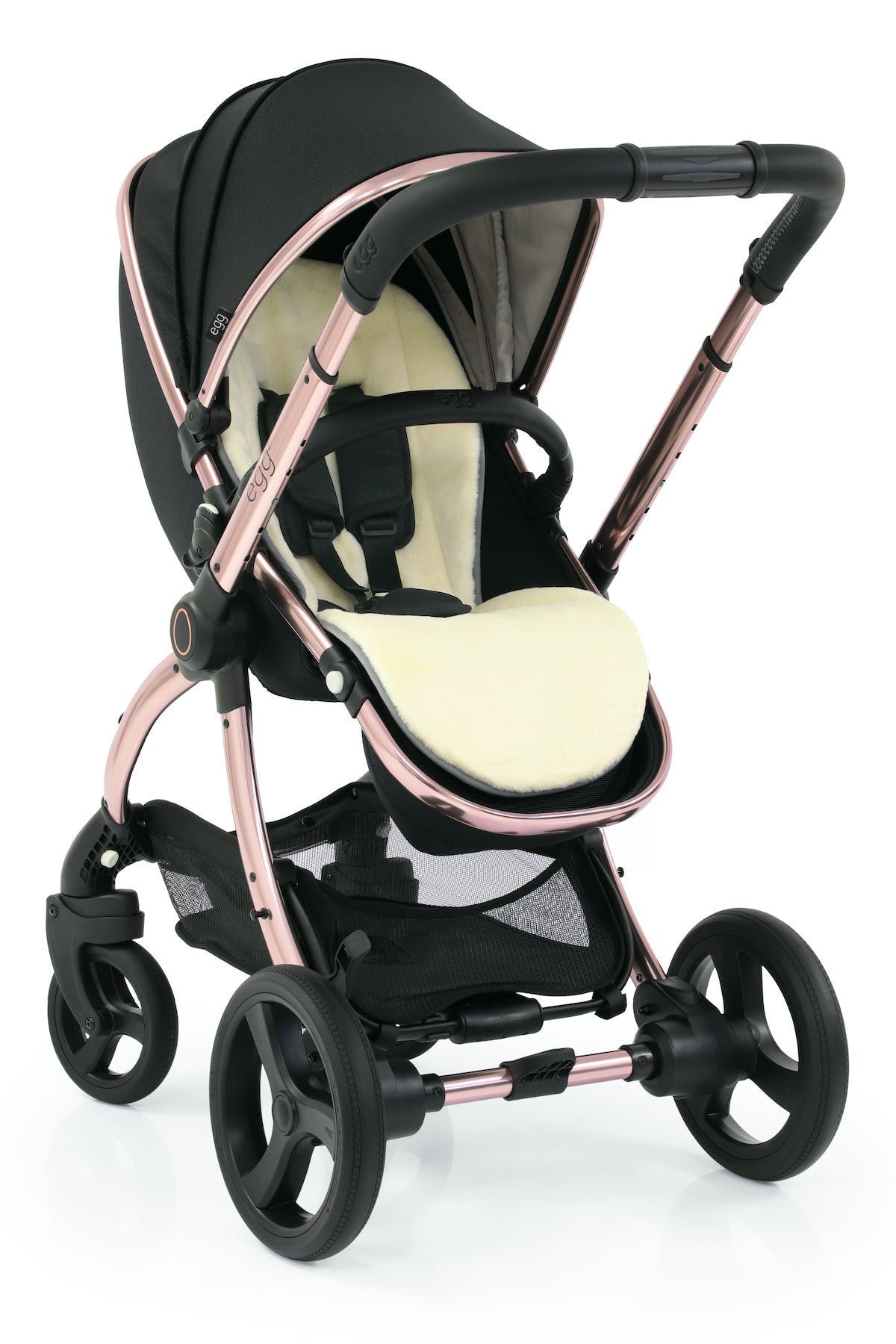 gold frame stroller