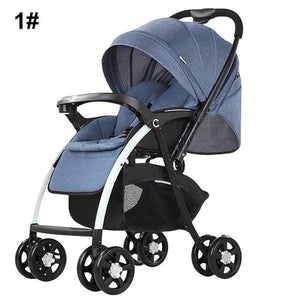 high view baby stroller