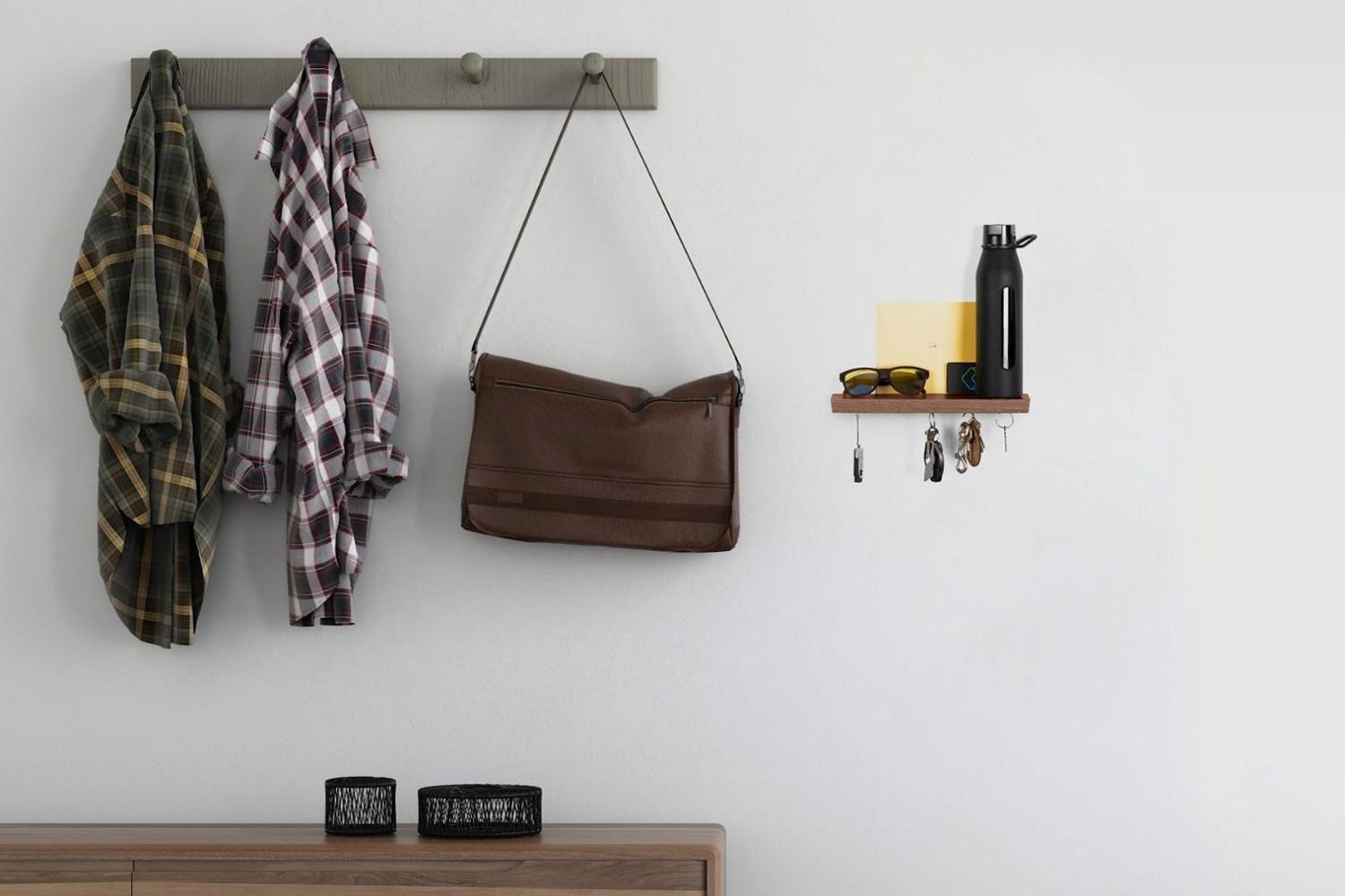 Essential Entryway Key Shelf | Well Made