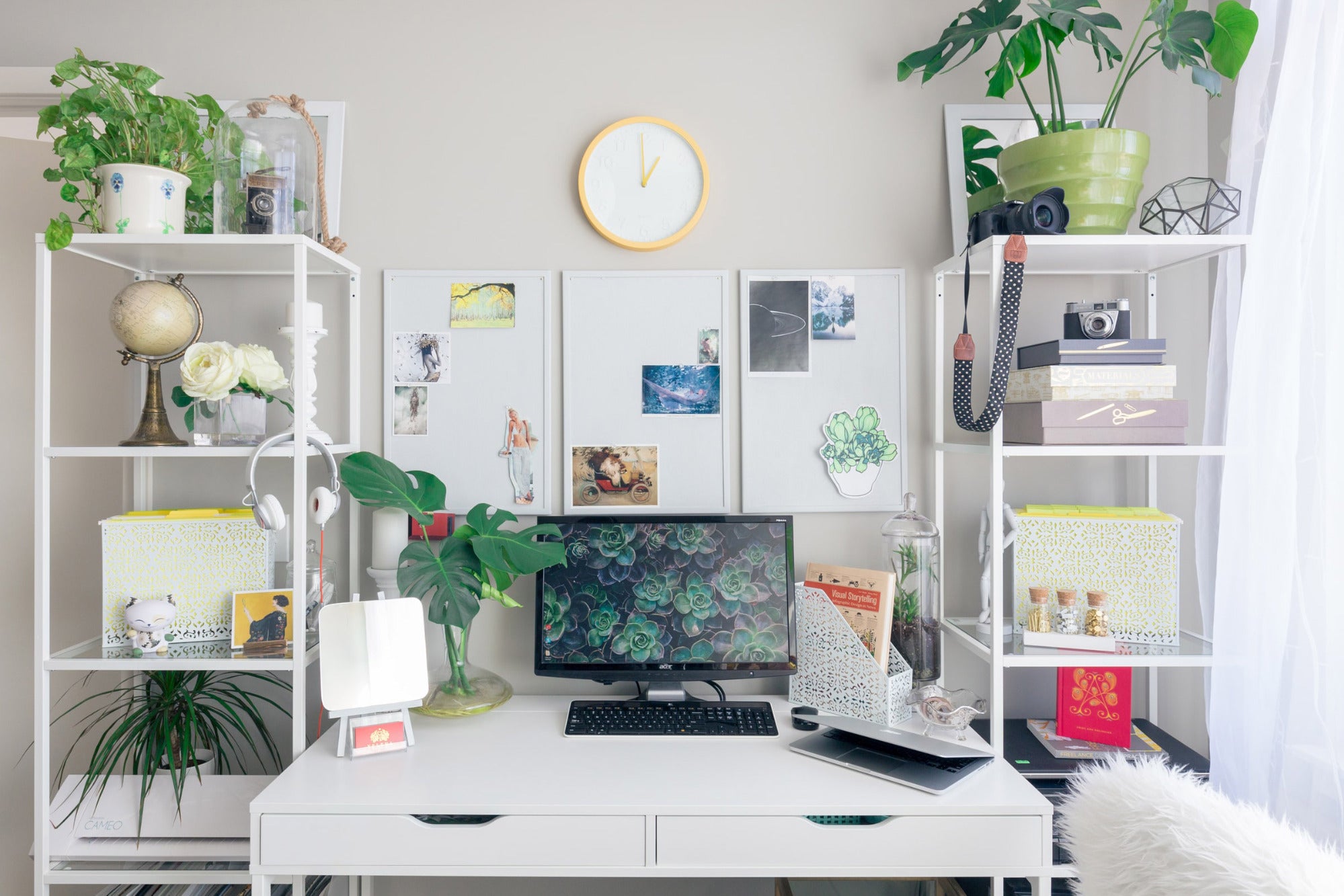 Make your home office eclectic, personal, and comfortable | Well Made