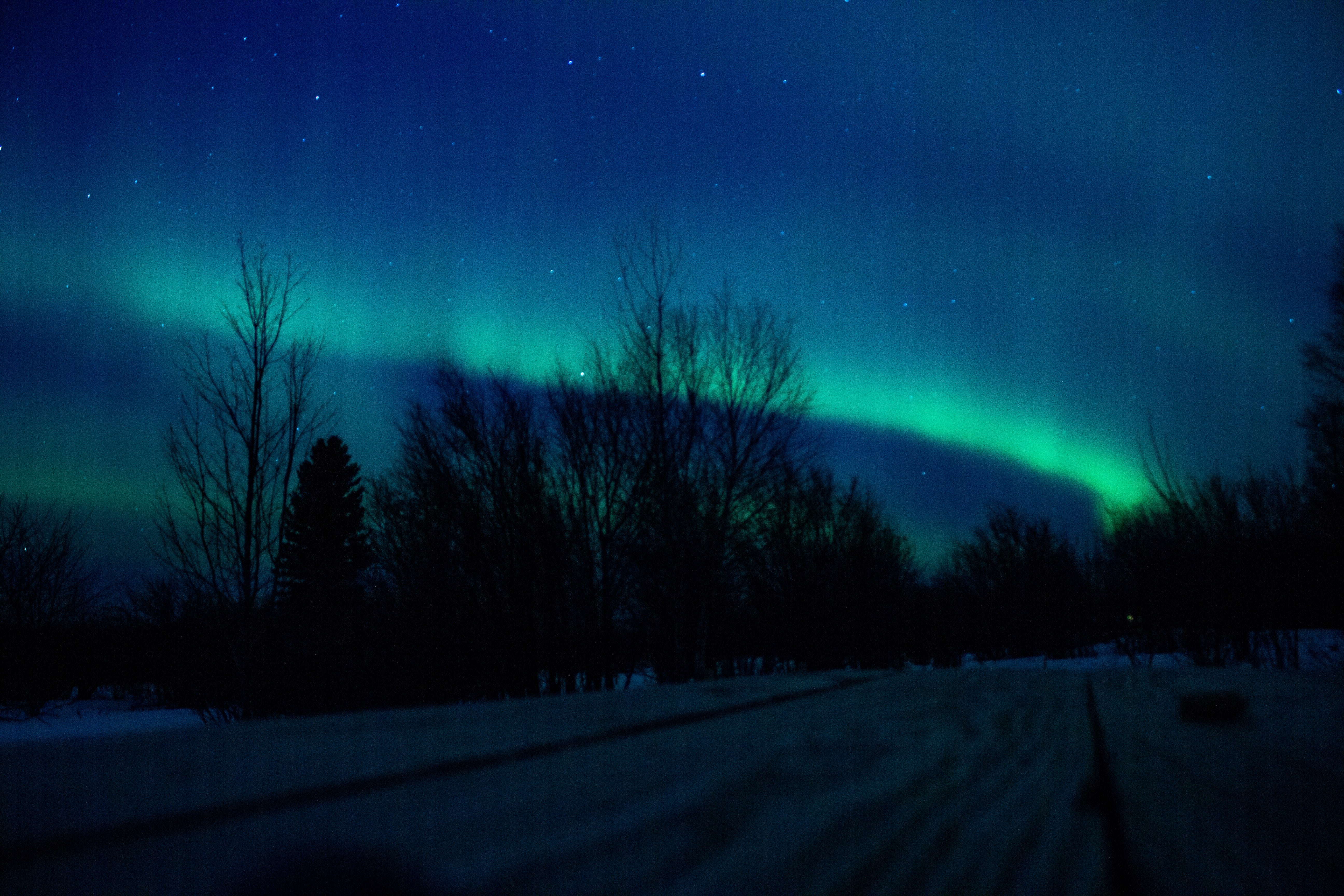 Northern Lights in the Keweenaw Peninsula