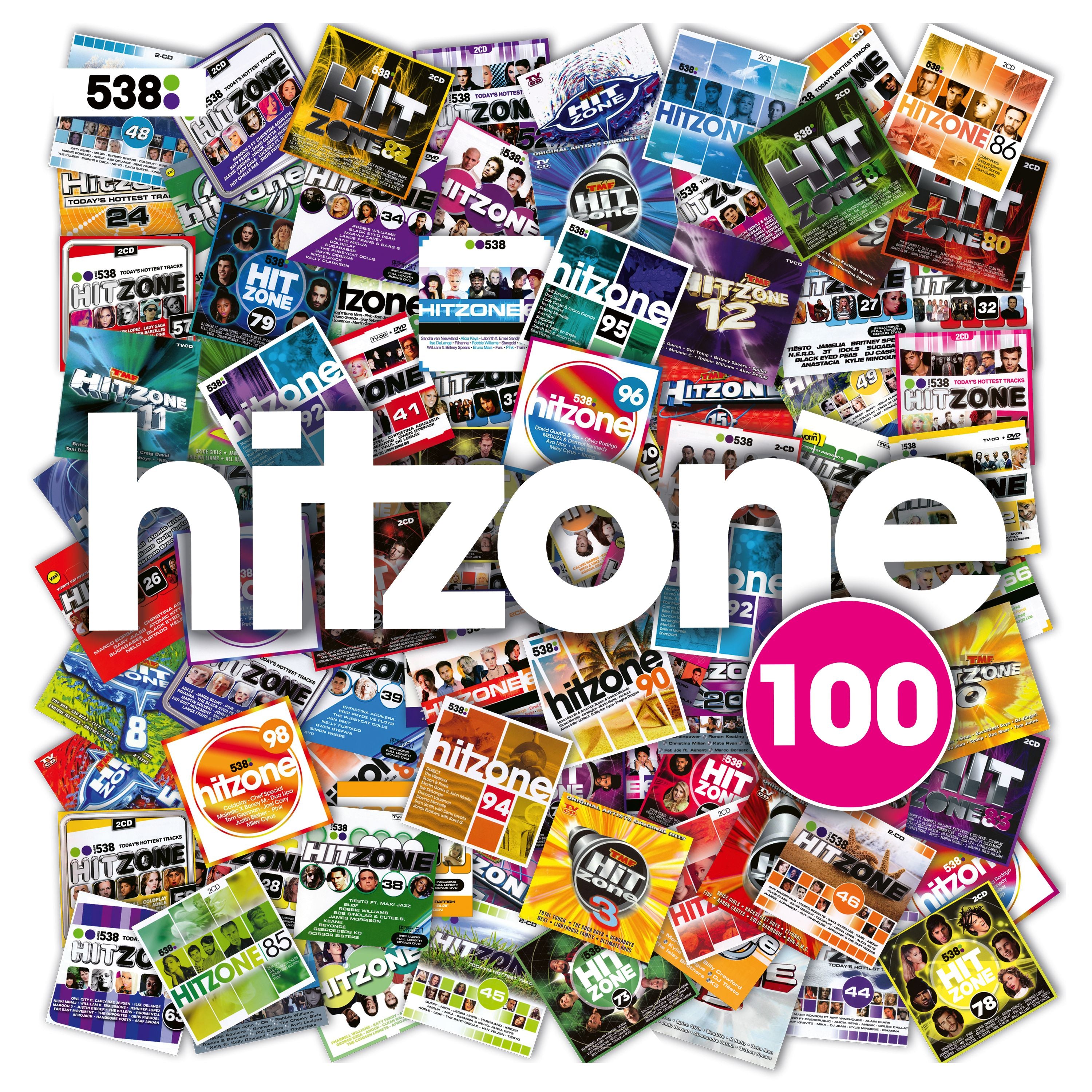 terugtrekken kant Beeldhouwer 538 Hitzone 100 (2CD) - Various Artists | Platenzaak.nl