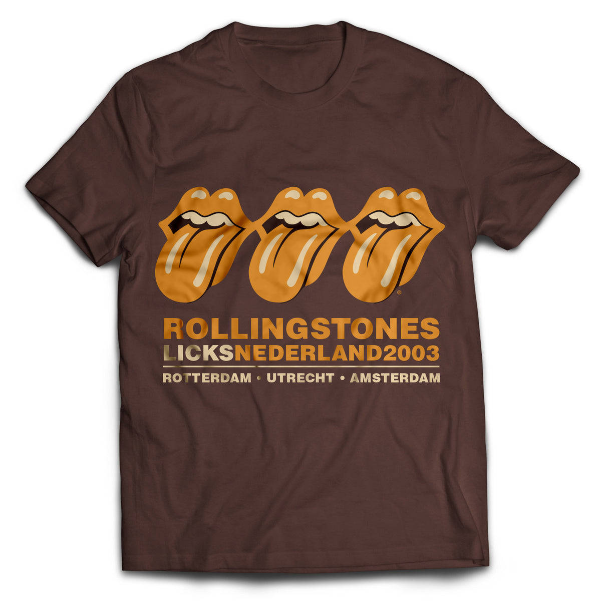 The Rolling Stones Three Tour Shirts In A Box (Merchandise