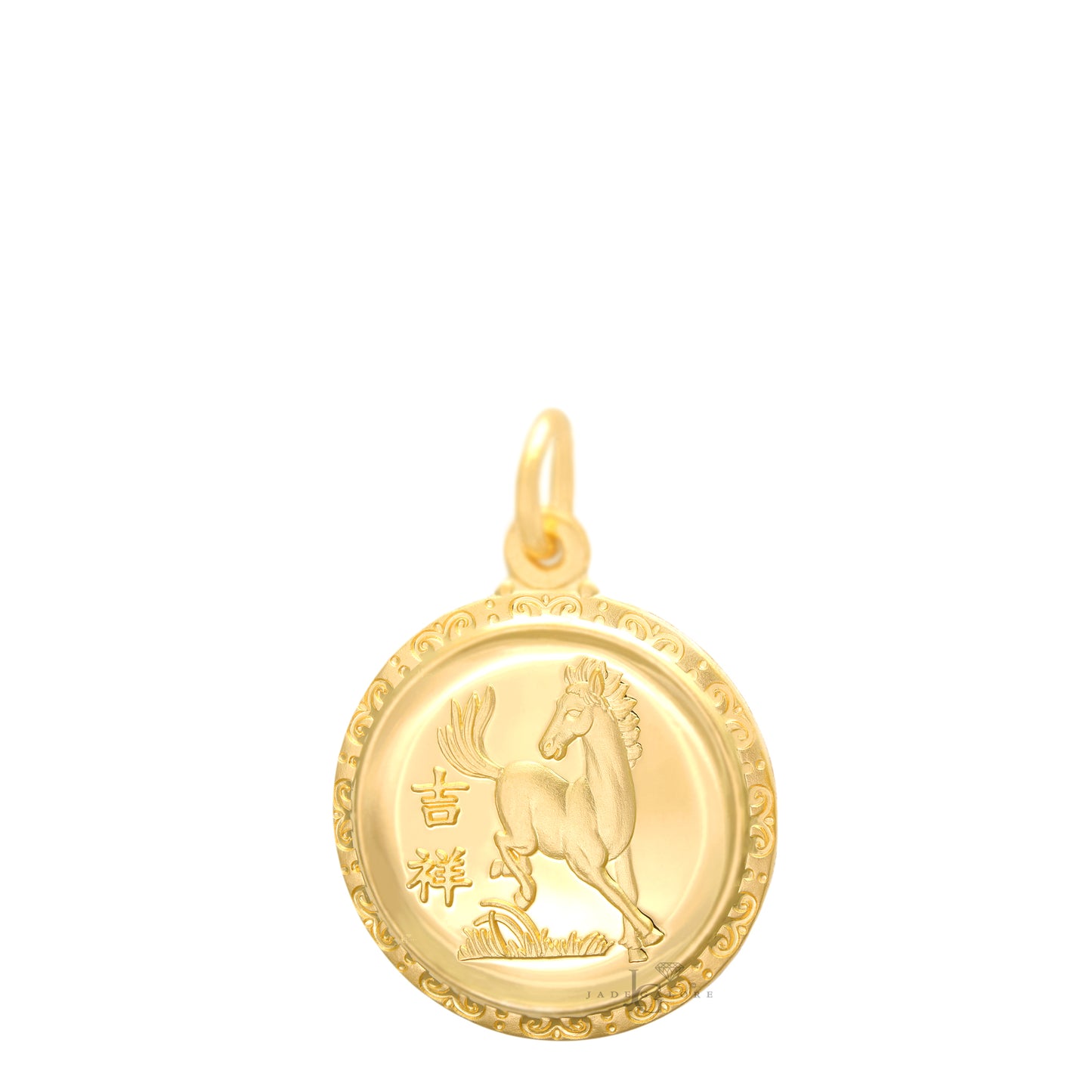 Buy MASARWA Mens 24K Real Gold Filled Round St Saint Christopher Pendant  Necklace Chain Jewellery 60cm Online at desertcartINDIA