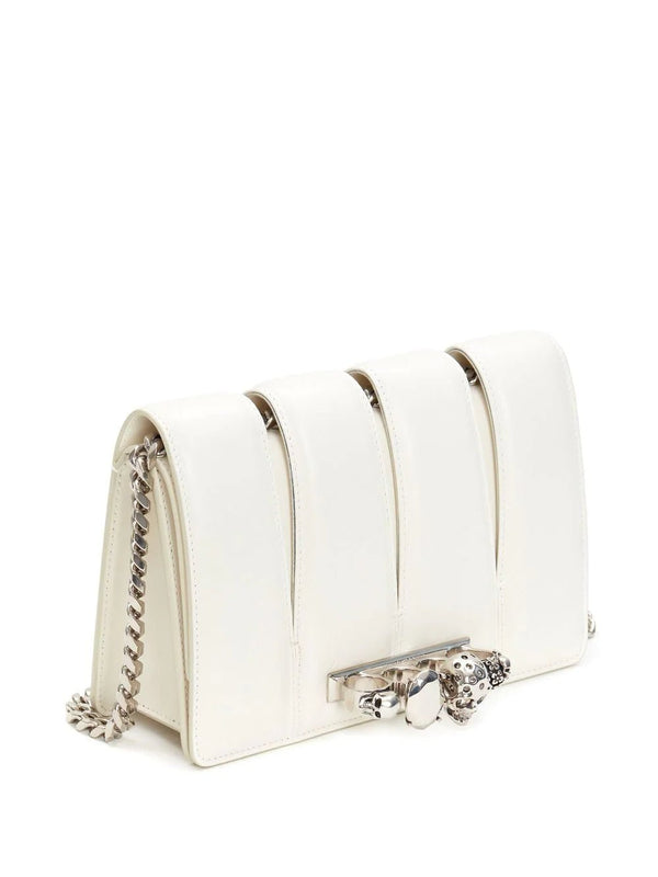 Maison Margiela four-stitch leather chain wallet – LISKAFASHION