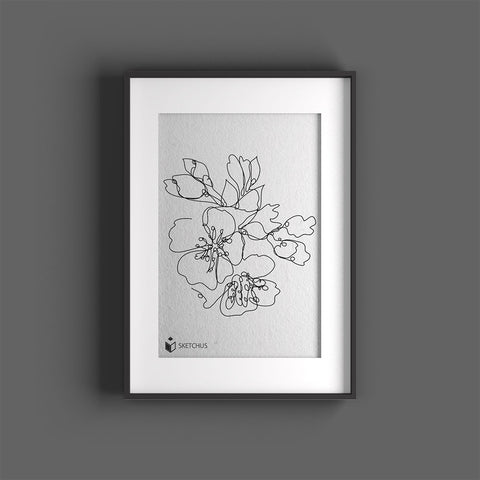 Dessins de fleurs faciles au crayon