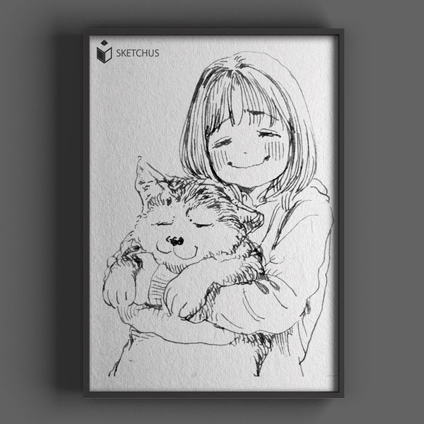 pictures to draw two best friends who draw with pencil