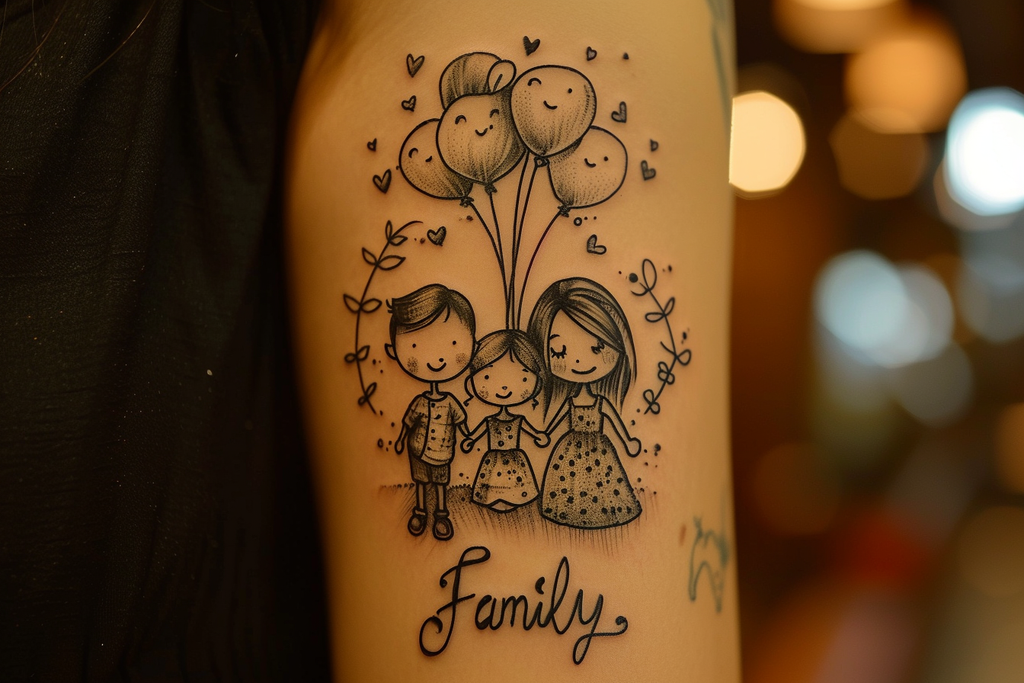 Familie Bilder Tattoo Ideen