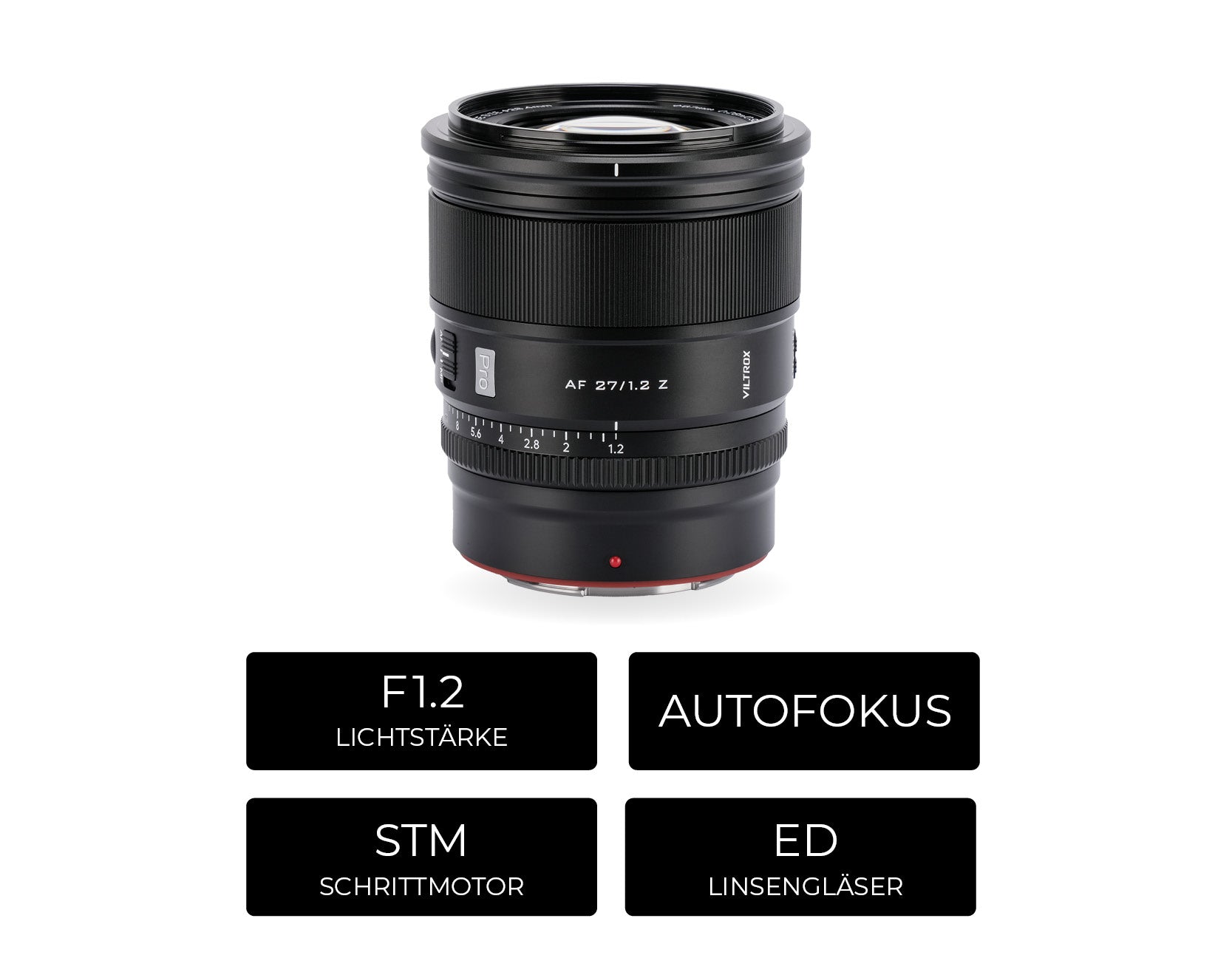 Viltrox lens AF 27 mm f/1.2 per Z for Nikon