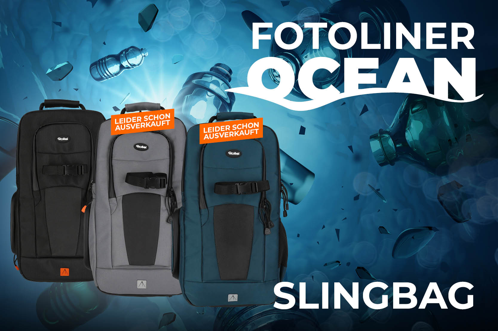 Fotoliner Ocean Slingbag - Kamerarucksack