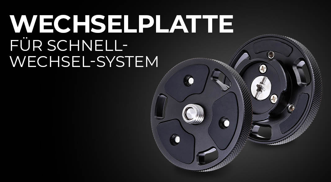 Additional removable plate for Rollei's quick-change system