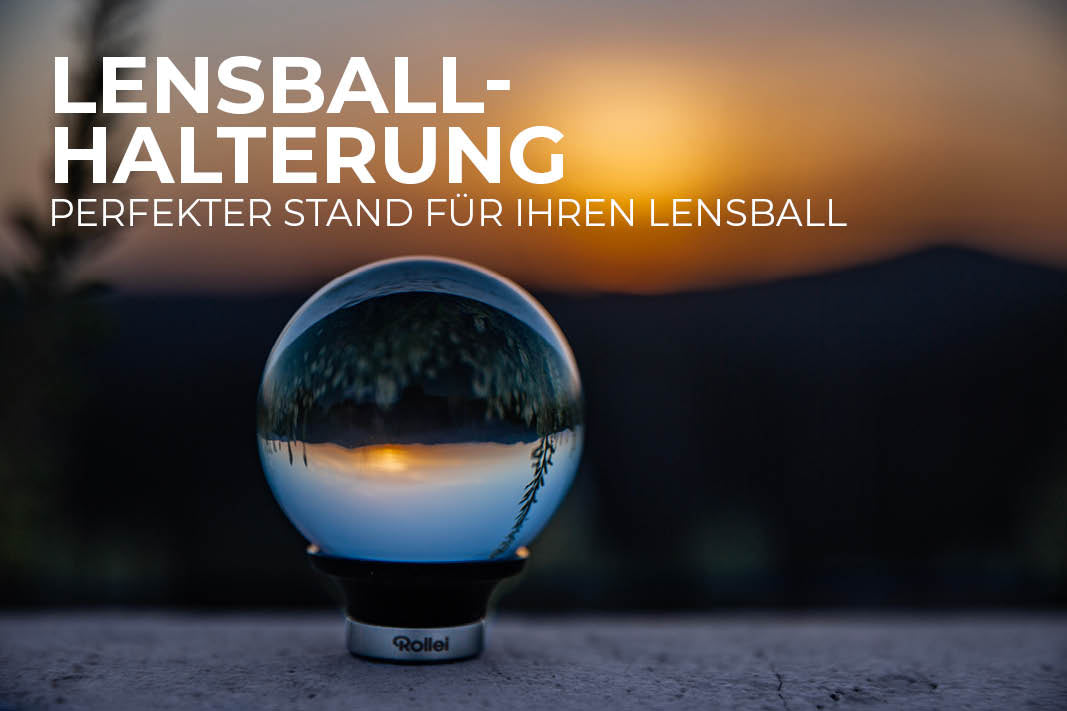 Lensball-Halterung für Lensballs in den Größen 60 oder 90 mm