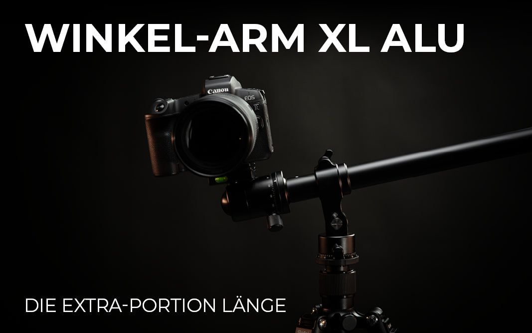 Winkel-Arm XL für Stative aus Aluminium